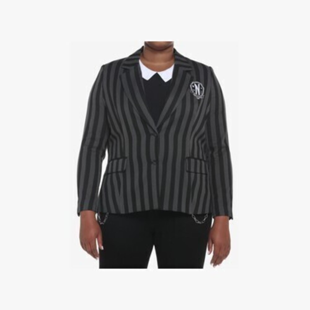 Wednesday Nevermore Girls Cosplay Blazer 0x Nwt